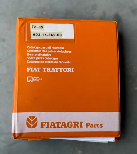 Parts catalogue Fiat 72-85